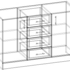 СОФИЯ Комод К1000 2Д (венге/дуб белфорт) в Ревде - revda.mebel24.online | фото 3