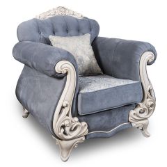 Комплект мягкой мебели Афина (серый глянец) в Ревде - revda.mebel24.online | фото 2