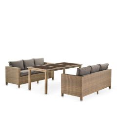 Комплект плетеной мебели T365/S65B-W65 Light Brown в Ревде - revda.mebel24.online | фото