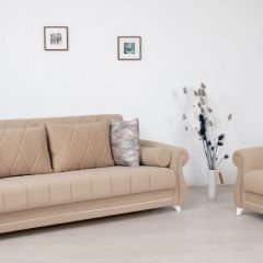 Комплект Роуз ТД 412 диван-кровать + кресло + комплект подушек в Ревде - revda.mebel24.online | фото 1