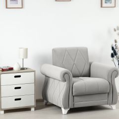 Комплект Роуз ТД 414 диван-кровать + кресло + комплект подушек в Ревде - revda.mebel24.online | фото 2