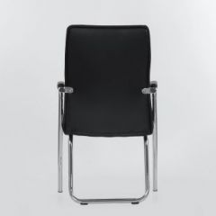 Кресло Barneo K-14 для посетителей и переговорных (черный) в Ревде - revda.mebel24.online | фото 3