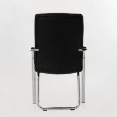 Кресло Barneo K-15 для посетителей и переговорных (черный) в Ревде - revda.mebel24.online | фото 3