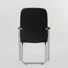 Кресло Barneo K-16 для посетителей и переговорных (черный) в Ревде - revda.mebel24.online | фото 3