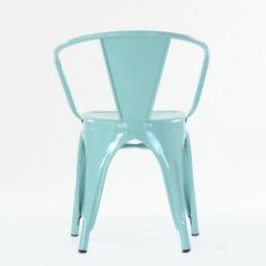 Кресло Barneo N-239 Tolix (RAL6027 бирюзовый) в Ревде - revda.mebel24.online | фото 3
