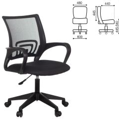 Кресло BRABIX "Fly MG-396" (черное) 532083 в Ревде - revda.mebel24.online | фото 2
