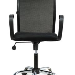 Кресло BRABIX "Spring MG-308" (хром, ткань черная) 531403 в Ревде - revda.mebel24.online | фото 3