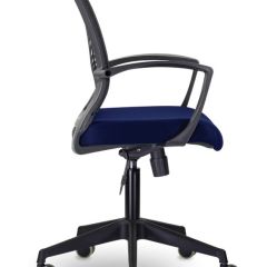 Кресло BRABIX "Wings MG-309", пластик черный, сетка, черное/синее, 532013 в Ревде - revda.mebel24.online | фото 2