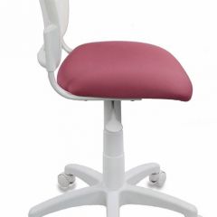 Кресло детское Бюрократ CH-W296NX/26-31 белый TW-15 розовый 26-31 в Ревде - revda.mebel24.online | фото 2