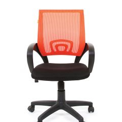 Кресло для оператора CHAIRMAN 696 black (ткань TW-11/сетка TW-66) в Ревде - revda.mebel24.online | фото 2