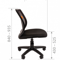 Кресло для оператора CHAIRMAN 699 Б/Л (ткань стандарт/сетка TW-01) в Ревде - revda.mebel24.online | фото 7