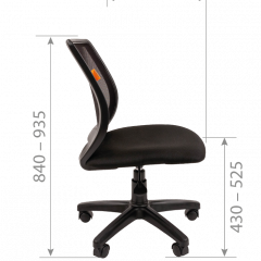 Кресло для оператора CHAIRMAN 699 Б/Л (ткань стандарт/сетка TW-04) в Ревде - revda.mebel24.online | фото 7