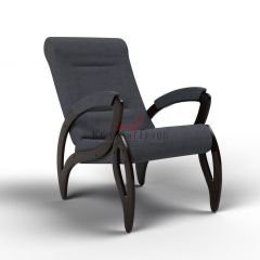 Кресло для отдыха Зельден 20-Т-ГР (тканьвенге) ГРАФИТ в Ревде - revda.mebel24.online | фото 1