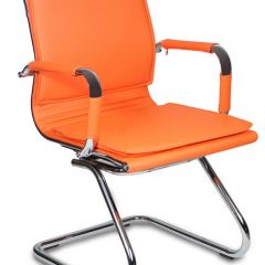 Кресло для посетителя Бюрократ CH-993-Low-V/orange оранжевый в Ревде - revda.mebel24.online | фото