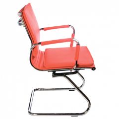 Кресло для посетителя Бюрократ CH-993-Low-V/Red красный в Ревде - revda.mebel24.online | фото 2