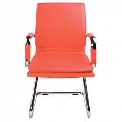 Кресло для посетителя Бюрократ CH-993-Low-V/Red красный в Ревде - revda.mebel24.online | фото 4