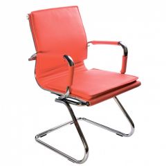 Кресло для посетителя Бюрократ CH-993-Low-V/Red красный в Ревде - revda.mebel24.online | фото 1
