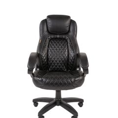 Кресло для руководителя  CHAIRMAN 432 (Экокожа черная) в Ревде - revda.mebel24.online | фото 2