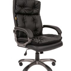 Кресло для руководителя  CHAIRMAN 442 (экокожа черная) в Ревде - revda.mebel24.online | фото 2