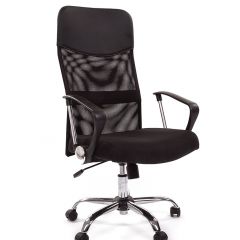 Кресло для руководителя CHAIRMAN 610 N (15-21 черный/сетка черный) в Ревде - revda.mebel24.online | фото 1