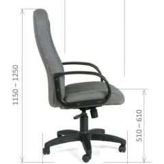 Кресло для руководителя  CHAIRMAN 685 СТ (ткань стандарт 10-356 черная) в Ревде - revda.mebel24.online | фото 6