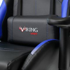 Кресло игровое Бюрократ VIKING 5 AERO BLUE черный/синий в Ревде - revda.mebel24.online | фото 7