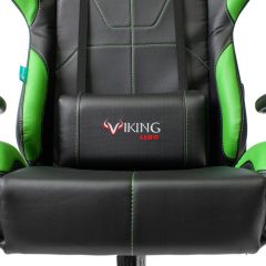 Кресло игровое Бюрократ VIKING 5 AERO LGREEN черный/салатовый в Ревде - revda.mebel24.online | фото 7