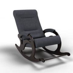 Кресло-качалка Тироль 12-Т-ГР (тканьвенге) ГРАФИТ в Ревде - revda.mebel24.online | фото