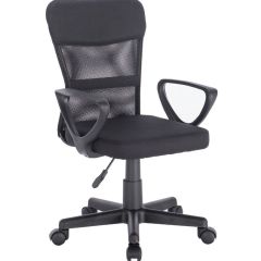 Кресло КОМПАКТНОЕ BRABIX "Jet MG-315" (черное) 531839 в Ревде - revda.mebel24.online | фото