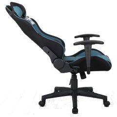 Кресло компьютерное BRABIX "GT Racer GM-100" (черное/голубое) 531818 в Ревде - revda.mebel24.online | фото 5