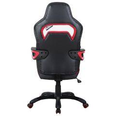 Кресло компьютерное BRABIX Nitro GM-001 (ткань/экокожа) черное, вставки красные (531816) в Ревде - revda.mebel24.online | фото 5
