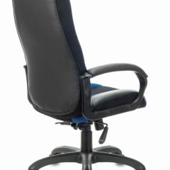 Кресло компьютерное BRABIX PREMIUM "Rapid GM-102" (экокожа/ткань, черное/синее) 532106 в Ревде - revda.mebel24.online | фото 4