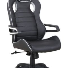 Кресло компьютерное BRABIX "Techno Pro GM-003" (черное/серое, вставки серые) 531814 в Ревде - revda.mebel24.online | фото