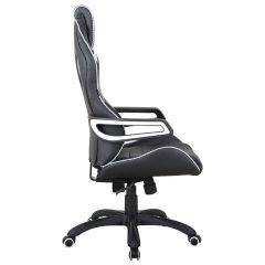 Кресло компьютерное BRABIX Techno Pro GM-003 (экокожа черное/серое, вставки серые) 531814 в Ревде - revda.mebel24.online | фото 3