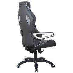 Кресло компьютерное BRABIX Techno Pro GM-003 (экокожа черное/серое, вставки серые) 531814 в Ревде - revda.mebel24.online | фото 7