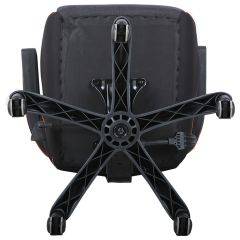 Кресло компьютерное BRABIX Techno Pro GM-003 (ткань черное/серое, вставки оранжевые) 531813 в Ревде - revda.mebel24.online | фото 9