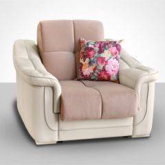 Кресло-кровать + Пуф Кристалл (ткань до 300) НПБ в Ревде - revda.mebel24.online | фото