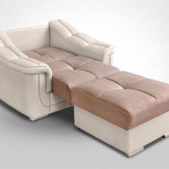 Кресло-кровать + Пуф Кристалл (ткань до 300) НПБ в Ревде - revda.mebel24.online | фото 3