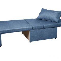 Кресло-кровать Милена (синий) Велюр в Ревде - revda.mebel24.online | фото 4
