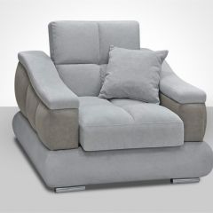 Кресло-кровать + Пуф Голливуд (ткань до 300) НПБ в Ревде - revda.mebel24.online | фото