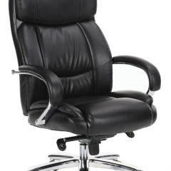 Кресло офисное BRABIX "Direct EX-580" (хром/рециклированная кожа/черное) 531824 в Ревде - revda.mebel24.online | фото 2
