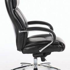 Кресло офисное BRABIX "Direct EX-580" (хром/рециклированная кожа/черное) 531824 в Ревде - revda.mebel24.online | фото 3