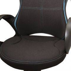 Кресло офисное BRABIX PREMIUM "Force EX-516" (ткань черная/вставки синие) 531572 в Ревде - revda.mebel24.online | фото 6