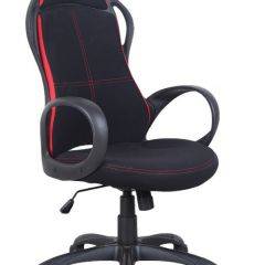 Кресло офисное BRABIX PREMIUM "Force EX-516" (ткань черное/вставки красные) 531571 в Ревде - revda.mebel24.online | фото 2