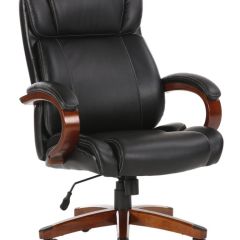 Кресло офисное BRABIX PREMIUM "Magnum EX-701" (дерево, рециклированная кожа, черное) 531827 в Ревде - revda.mebel24.online | фото
