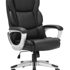 Кресло офисное BRABIX PREMIUM "Rest EX-555" (пружинный блок, экокожа, черное) 531938 в Ревде - revda.mebel24.online | фото
