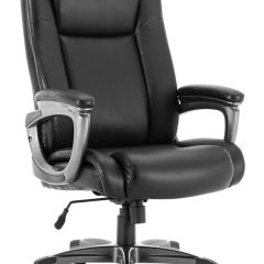 Кресло офисное BRABIX PREMIUM "Solid HD-005" (рециклированная кожа, черное) 531941 в Ревде - revda.mebel24.online | фото