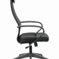 Кресло офисное BRABIX PREMIUM "Stalker EX-608 PL" (ткань-сетка/кожзам, черное) 532090 в Ревде - revda.mebel24.online | фото 3