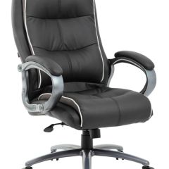 Кресло офисное BRABIX PREMIUM "Strong HD-009" (экокожа черная, ткань серая) 531945 в Ревде - revda.mebel24.online | фото 1
