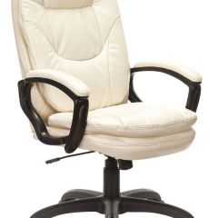 Кресло офисное BRABIX PREMIUM "Trend EX-568", экокожа, бежевое, 532102 в Ревде - revda.mebel24.online | фото